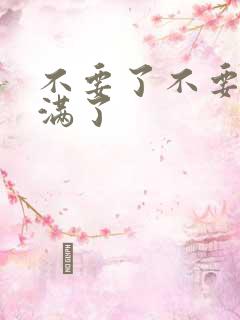 不要了不要了太满了