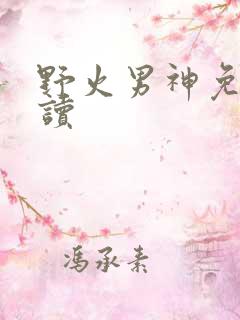 野火男神免费阅读