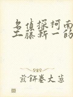 名侦探柯南之给工藤新一的挑战书