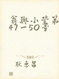 翁与小莹第十部47一5O章