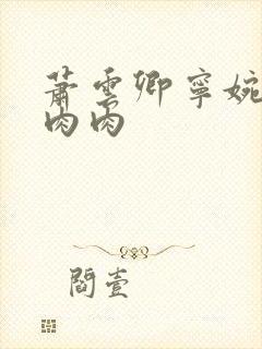 萧云卿宁婉走廊肉肉