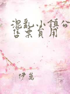 混乱小镇公交车售票员用