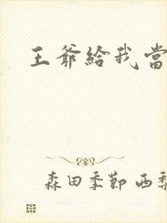 王爷给我当心点