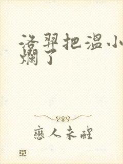 洛羿把温小辉做烂了