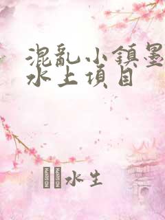 混乱小镇墨池砚水上项目