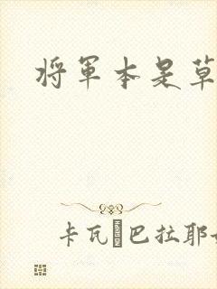 将军本是草头王