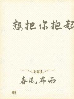 想把你抱起来撞