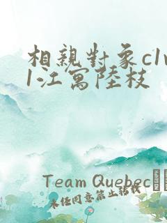 相亲对象c1v1江寓陆枝