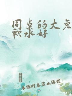 同桌的大兔子好软水好