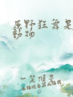 原野狂舞是什么动物