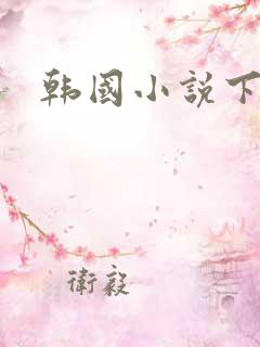 韩国小说下载