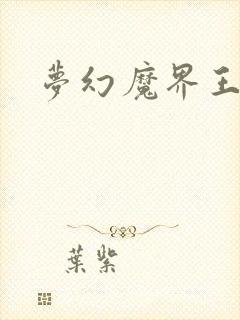 梦幻魔界王