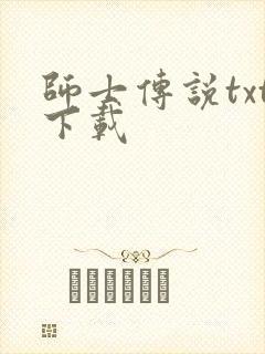 师士传说txt下载