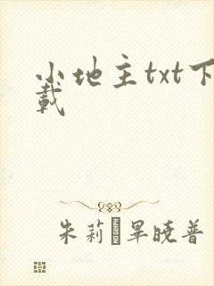 小地主txt下载