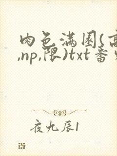 肉色满园(高h,np,限)txt番外篇