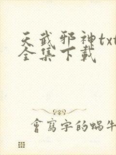 天武邪神txt全集下载