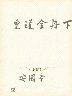皇道金丹下载