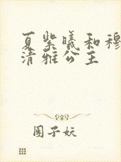 夏紫曦和穆景天清雅公主