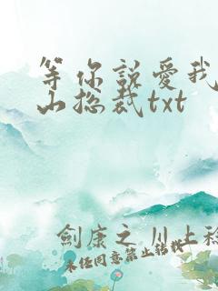 等你说爱我之冰山总裁txt