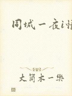 同城一夜i情