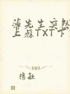 薄先生突然黏她上瘾TXT下载