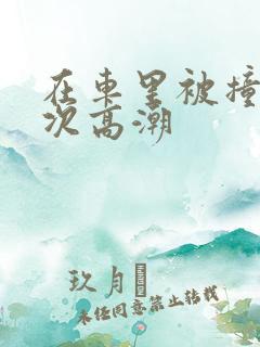 在车里被撞了八次高潮