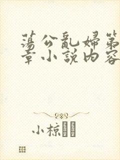 荡公乱妇第51章小说内容