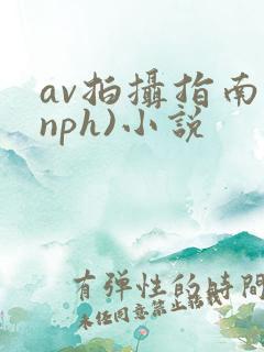 av拍摄指南(nph)小说
