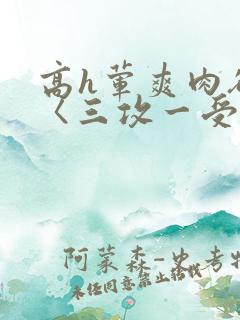 高h荤爽肉欲文〈三攻一受
