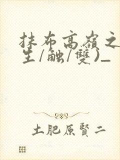 抹布高岭之花(生/触/双)_