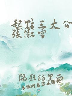 起点三大公交车张傲雪