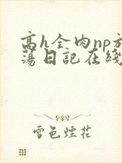 高h全肉np放荡日记在线观看
