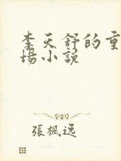 李天舒的重生官场小说