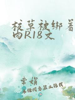 校草被绑着玩纯肉R18文