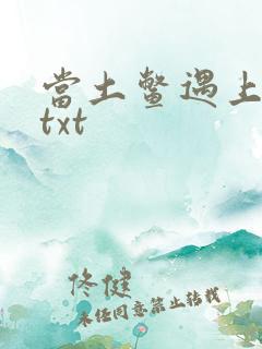 当土鳖遇上海龟txt