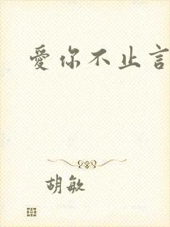 爱你不止言语