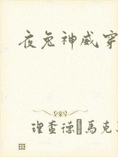 夜兔神威穿越