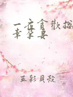 一夜贪欢总裁的幸孕妻