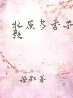 北原多香子 家教