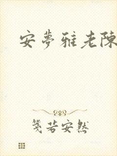 安梦雅老陈
