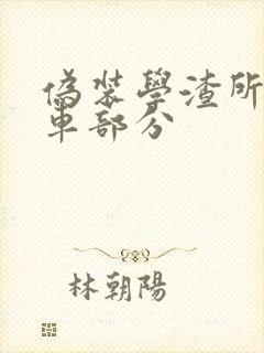 伪装学渣所有开车部分