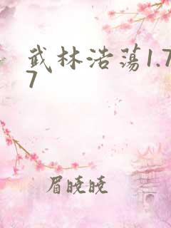 武林浩荡1.77