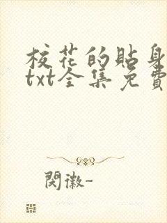 校花的贴身保镖txt全集免费下载