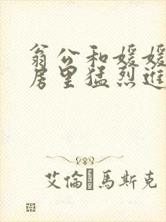 翁公和媛媛在厨房里猛烈进出