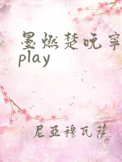墨燃楚晚宁各种play