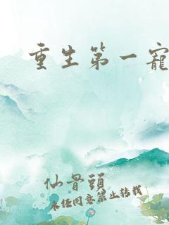 重生第一宠