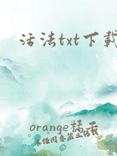 活法txt下载