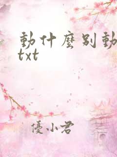 动什么别动感情txt