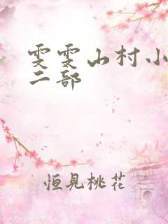 雯雯山村小说第二部