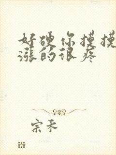 好硬你摸摸下面涨的很疼